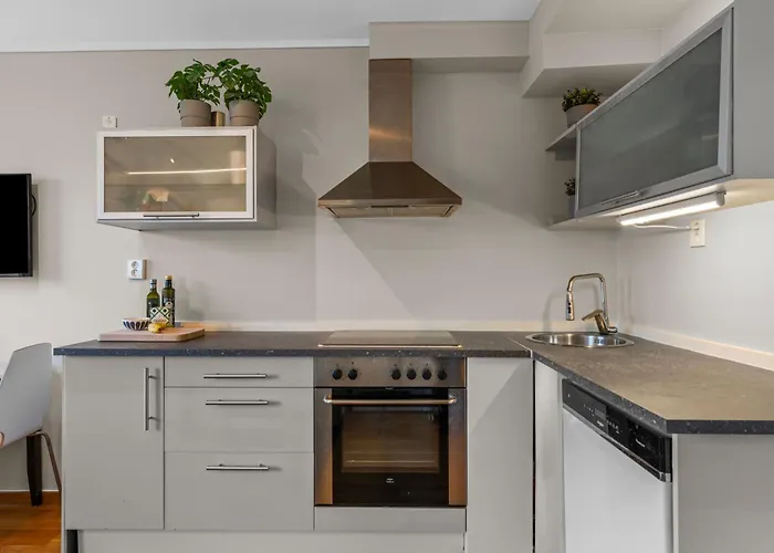 Bright 3-bedroom Near Center * Bergen